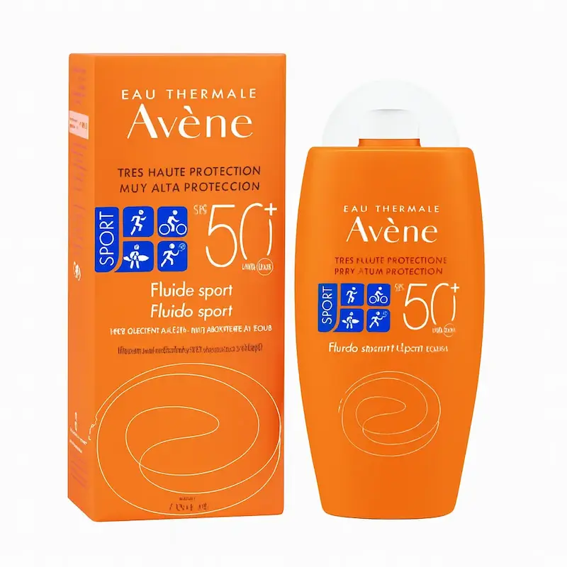 کرم ضد آفتاب بی رنگ مدل Fluid Sport با SPF50