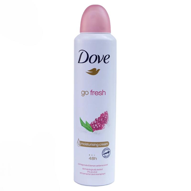 اسپری ضد تعریق رایحه انار داو 250 میل مدل Go Fresh