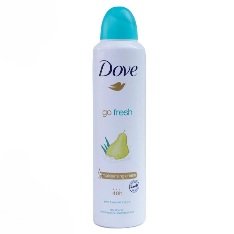 اسپری ضد تعریق گلابی داو 250 میل مدل go fresh