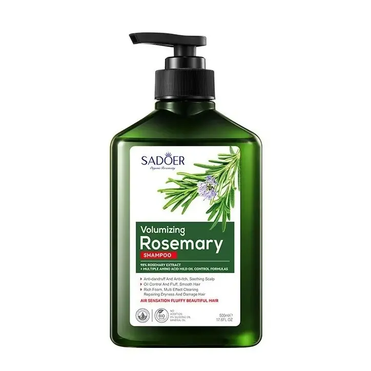 شامپو ضد ریزش و ضد شوره رزماری سادور 500 میل مدل Rosemary