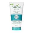 ژل شوینده اسکراب دار پوست چرب سیمپل 150 میل مدل NEW Clear Pore Scrub
