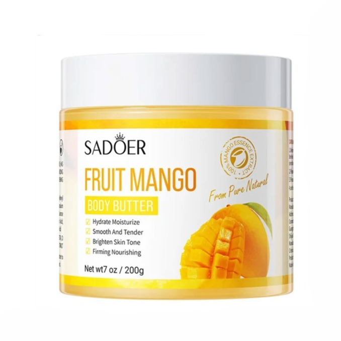 کره بدن انبه سادور 200 گرم مدل FRUIT MANGO