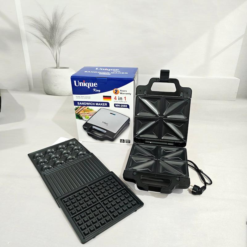 ساندویچ ساز 4 کاره یونیک کینگ مدل 2080