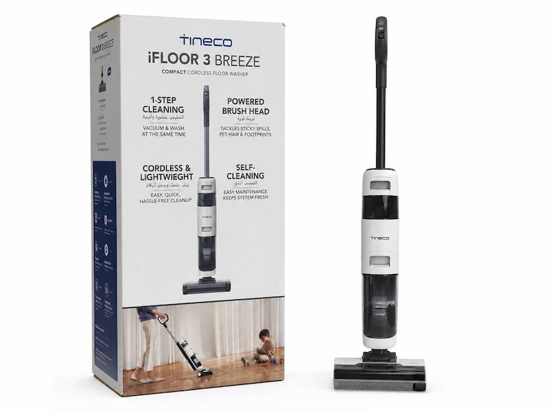 جارو و کف‌شوی شارژی Tineco  مدل: iFLOOR 3 BREEZE