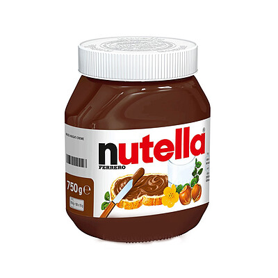 شکلات صبحانه نوتلا (nutella) ۷۵۰ گرمی 