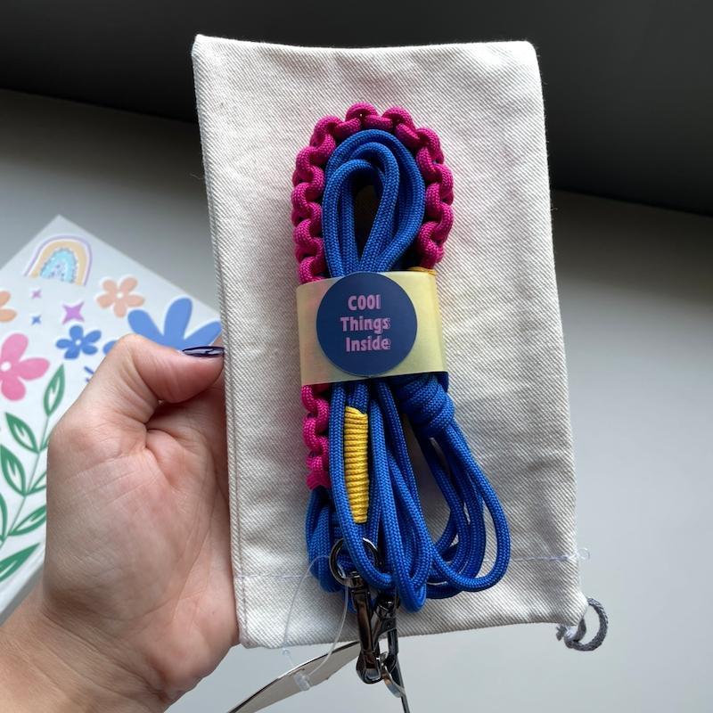 بند موبایل کراس‌بادی ابی کاربنی/سرخابی