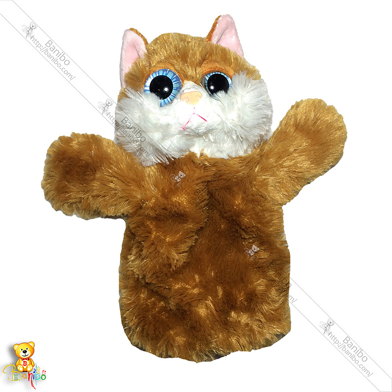 خرید اینترنتی عروسک نمایشی گربه، بانیبو، banibo