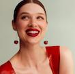 گوشواره گیلاسی اوریفلیم
