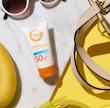 کرم ضدآفتاب سان زون SPF 50 اوریفلیم | حاوی کیوتن و فناوری محافظت سلولی