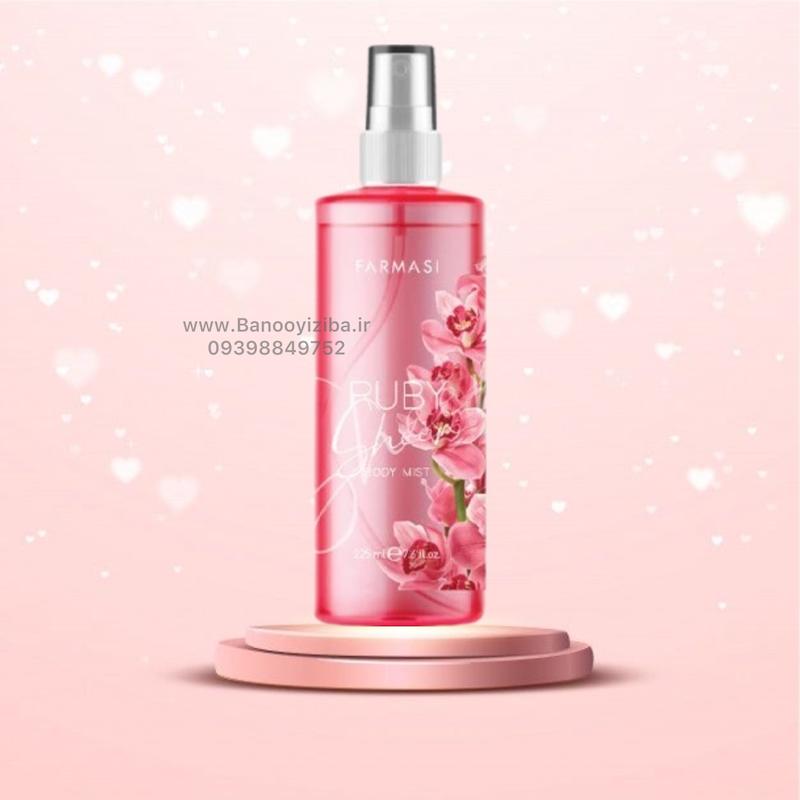 بادی میست Ruby Sheer فارماسی | رایحه یاقوت سرخ، گرم و ملایم