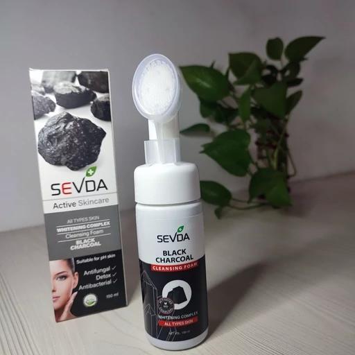 فوم سشتشو براش دار زغال سودا