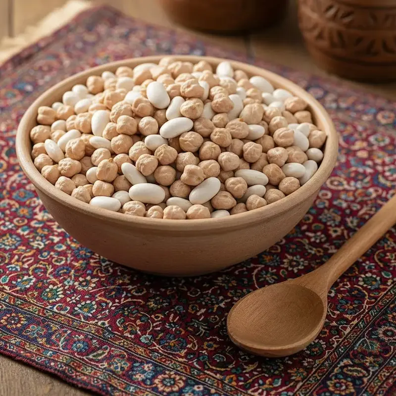 نخود و لوبیا سنتی ایرانی