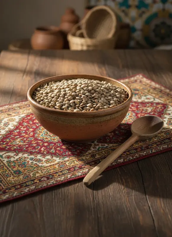 عدس درشت