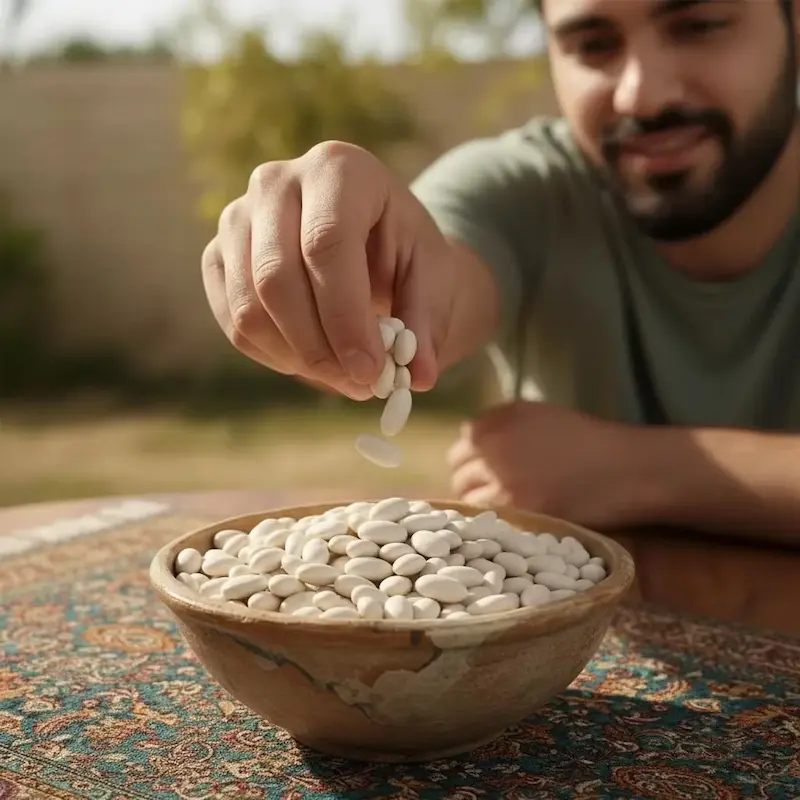 لوبیا سفید (فله)