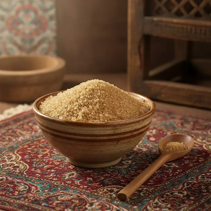 شکر قهوه ای چطور درست میشه