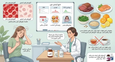 درمان کم خونی: راهکارهای علمی و عملی برای بازگشت انرژی