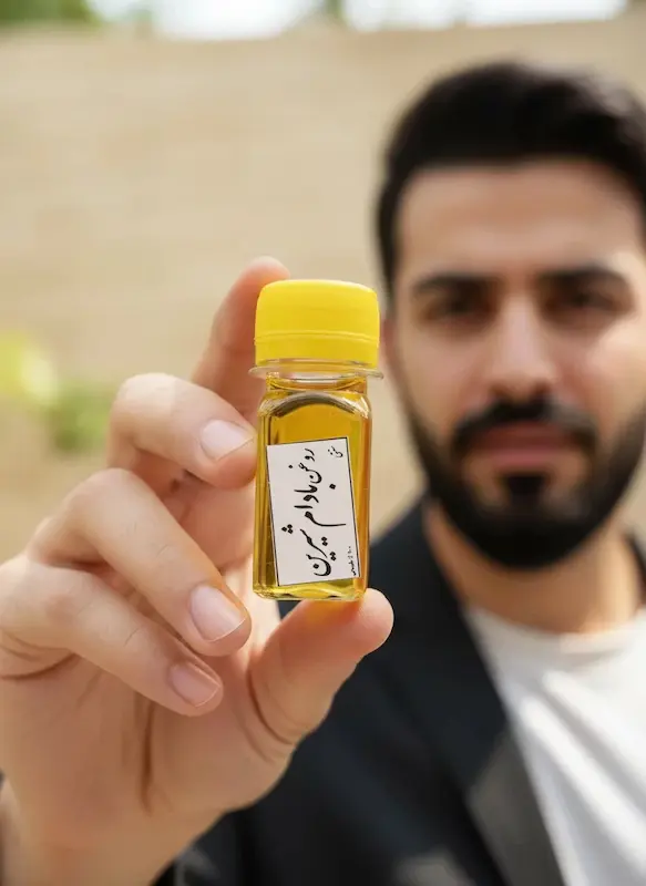 روغن بادام شیرین