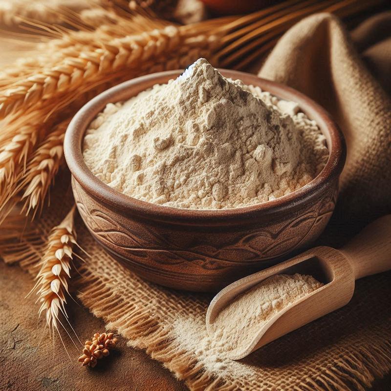 آرد گندم سبوس دار با خوشه