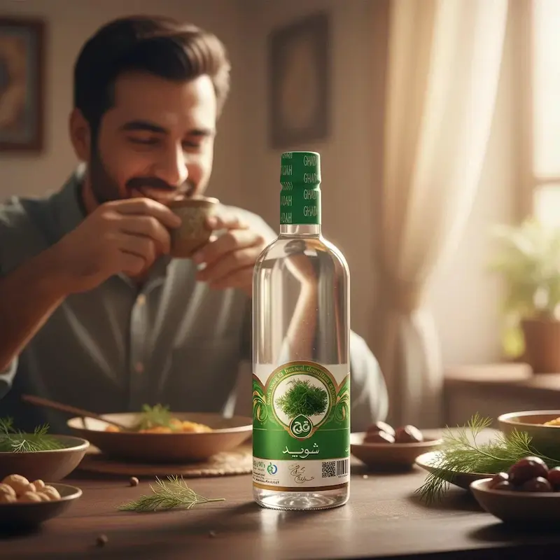 نحوه مصرف عرق شوید
