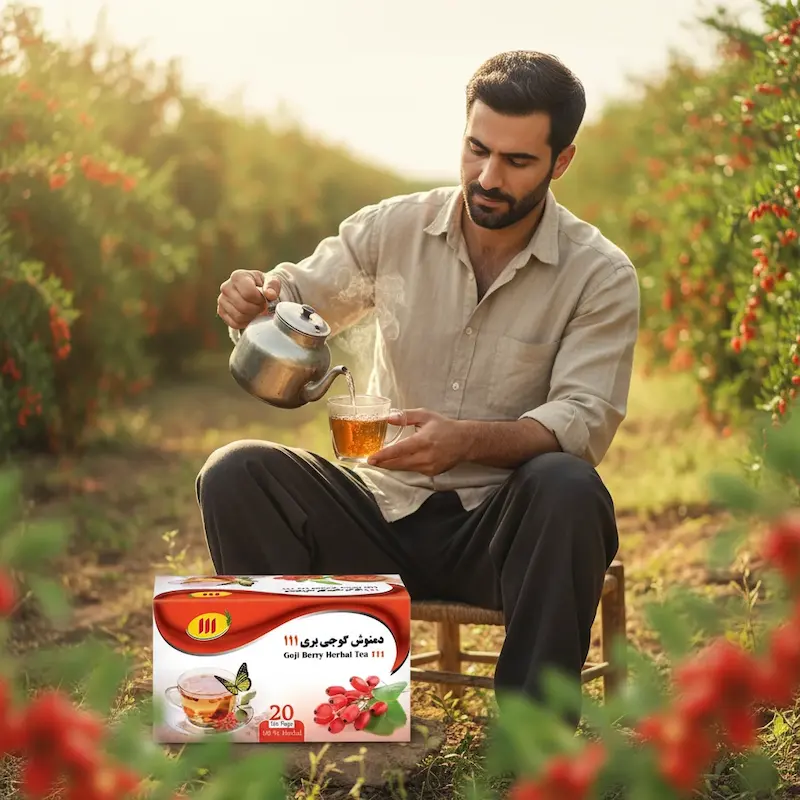 نحوه مصرف دمنوش گوجی بری