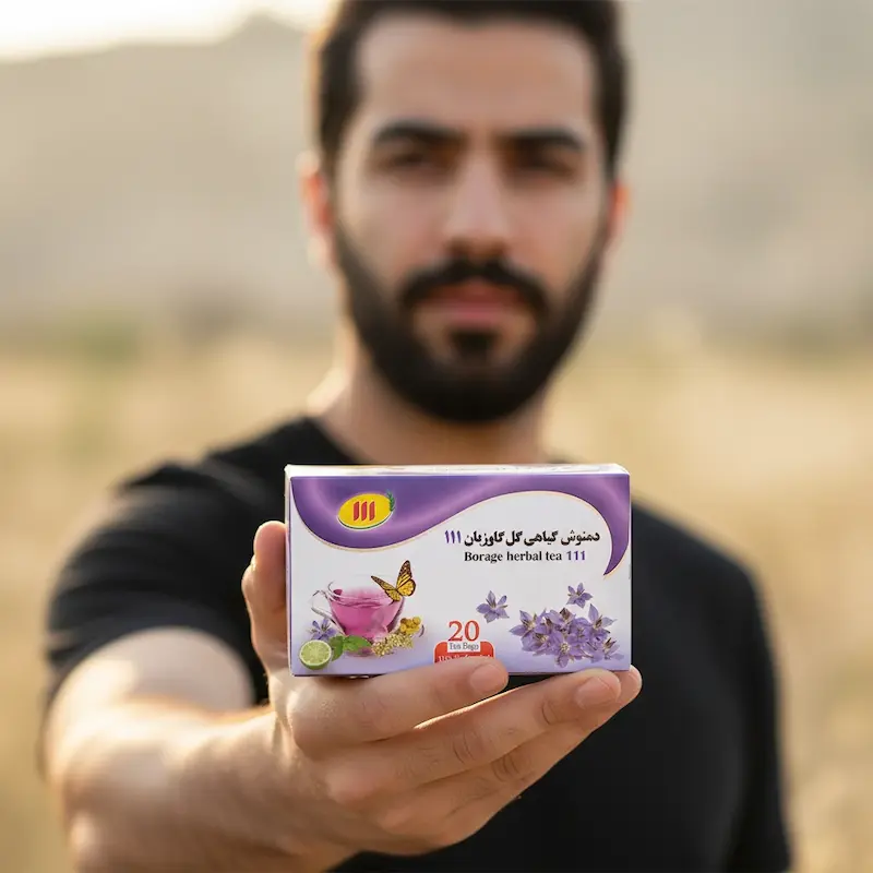 خواص دمنوش گل گاو زبان