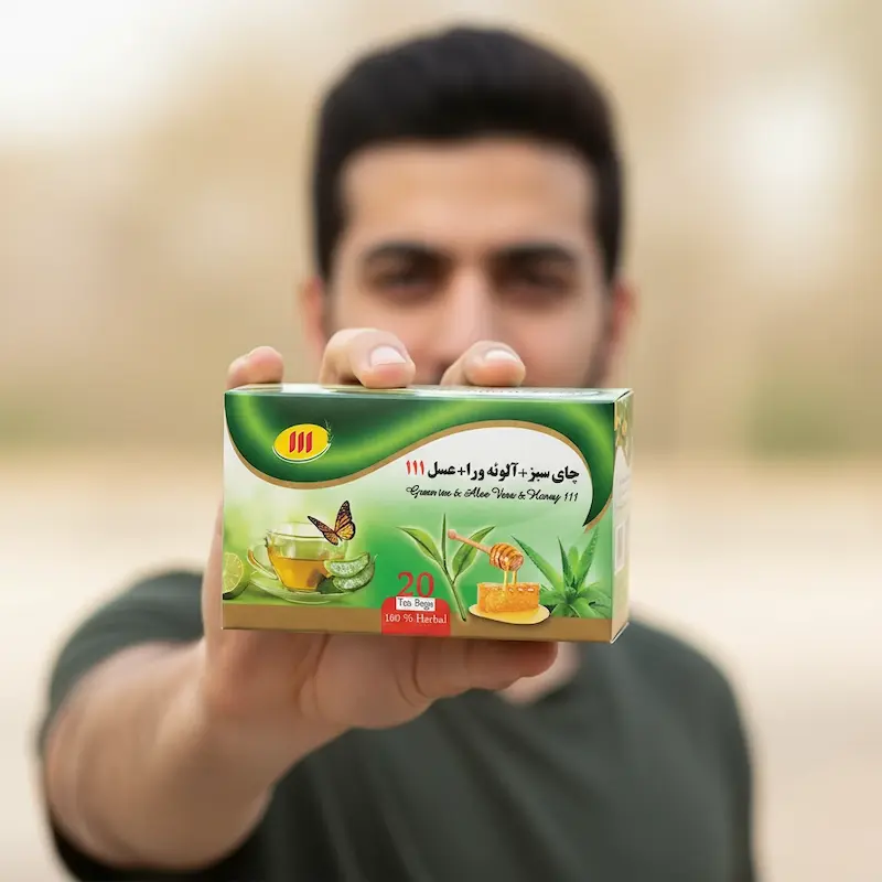 خواص دمنوش چای سبز و آلوئه عسل