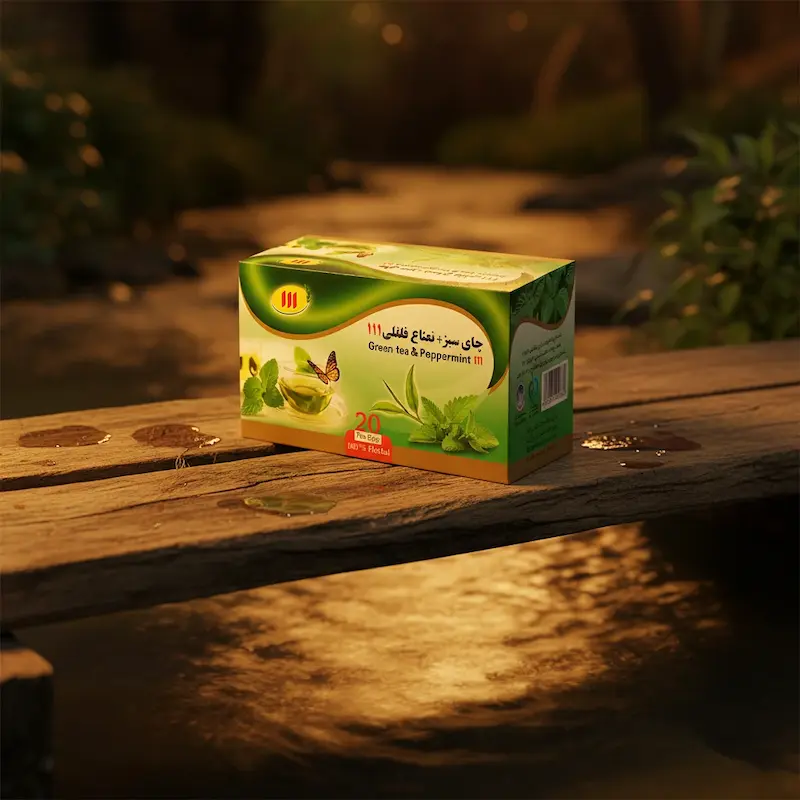 خواص چای سبز و نعنا