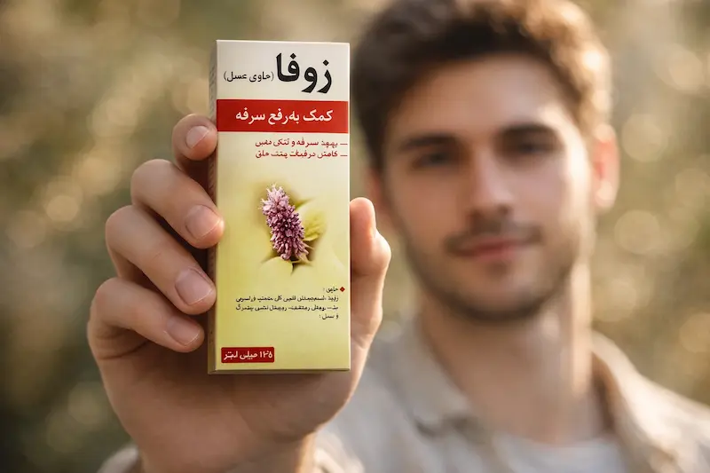 نحوه مصرف شربت زوفا