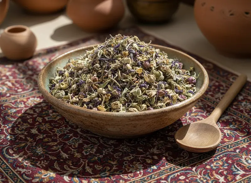 دمنوش سرماخوردگی چهار گل