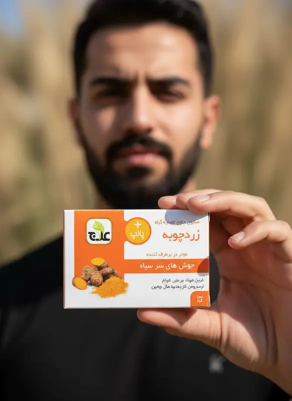 نحوه مصرف صابون زردچوبه