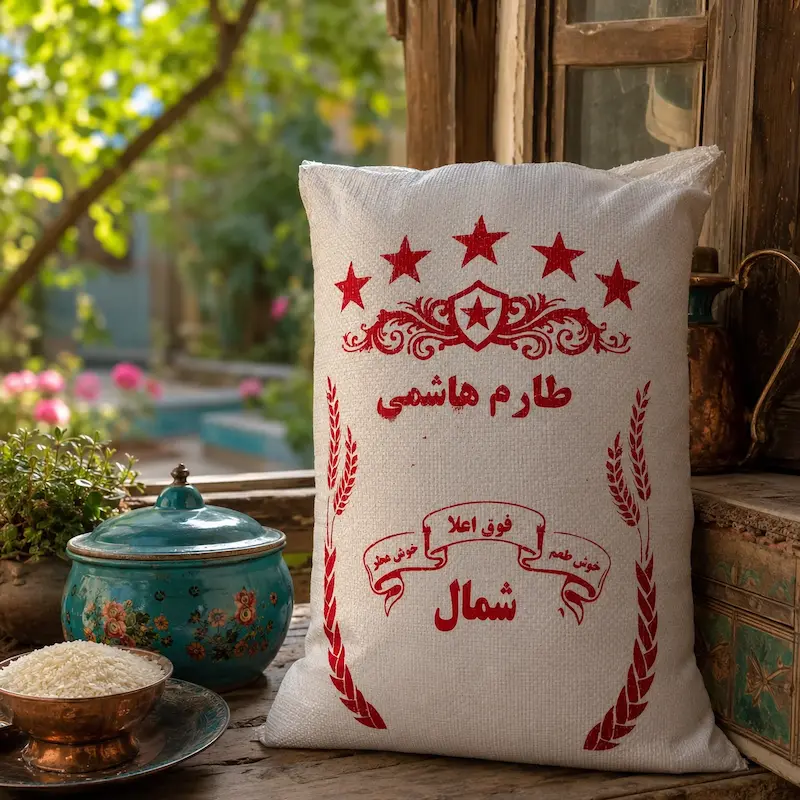 برنج طارم هاشمی 10کیلوگرم (امساله)