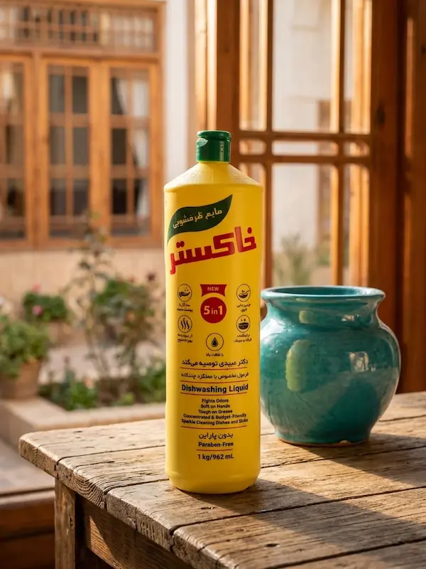 مایع ظرفشویی خاکستر ( ارسال فقط به ساری)