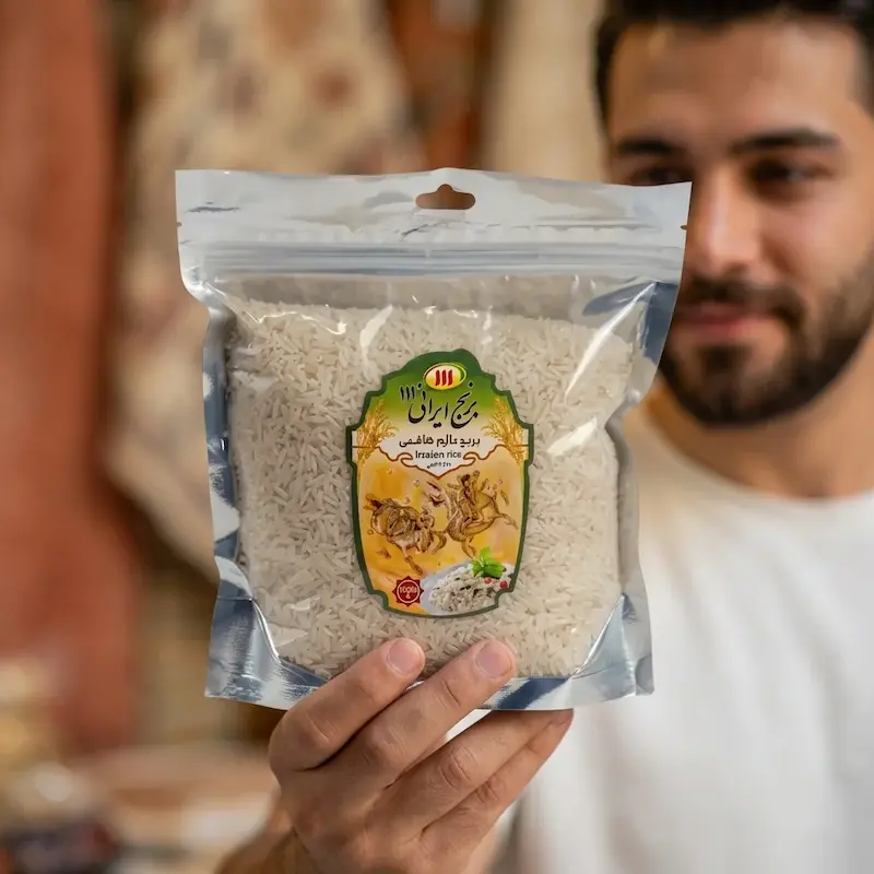 برنج طارم هاشمی 111 - 900 گرمی