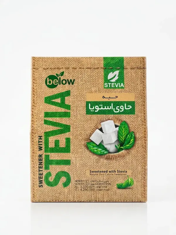 حبه کم کالری استویا بدون طعم بیلو