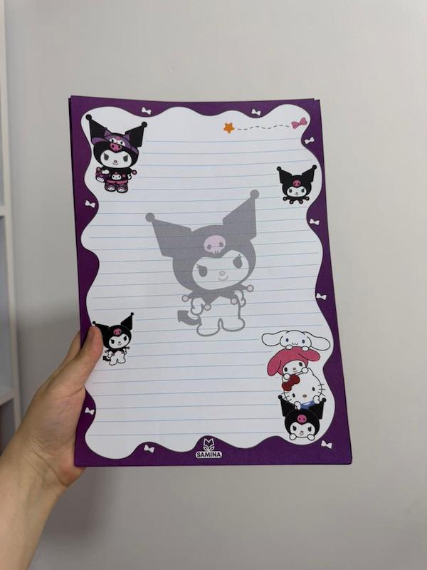 کاغذA4 طرح دار