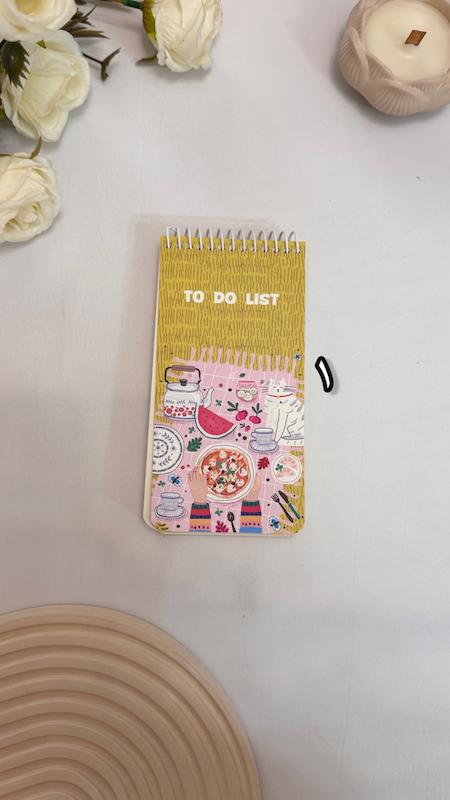 دفترچه تودولیست to do list