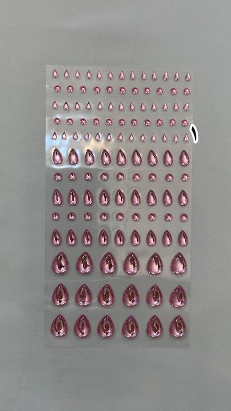 نگین چسبی اشکی درشت