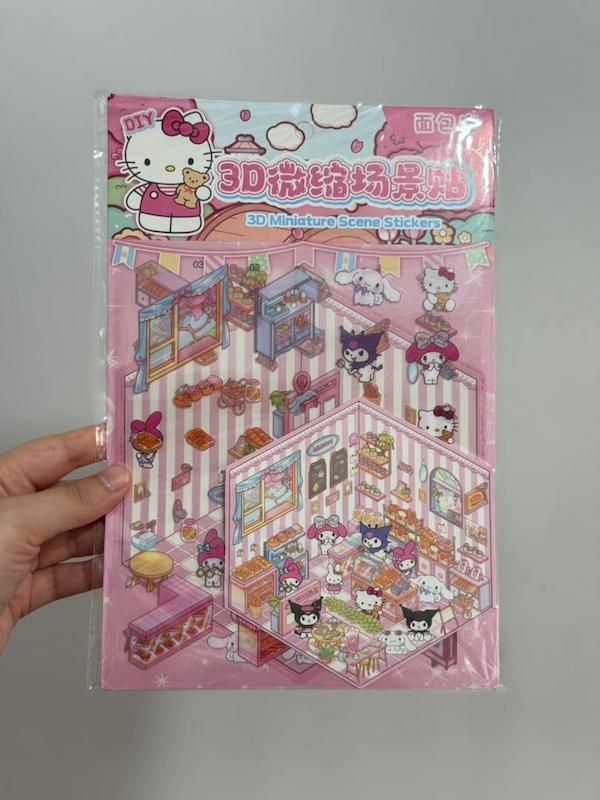 استیکر سه بعدی سانریو