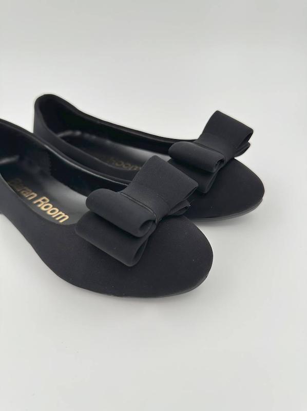 کفش پاپیون دوقلو مشکی