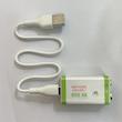 باطری شارژی کتابی 9V-USB 