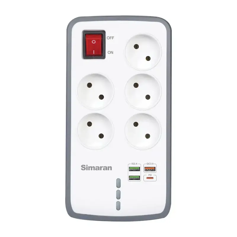 پنج راهی USB دار سیماران