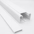 ترانکینگ درب‌دار دانوب 50×105 شاخه 2 متری مناسب عبور و محافظت از سیم و کابل برق