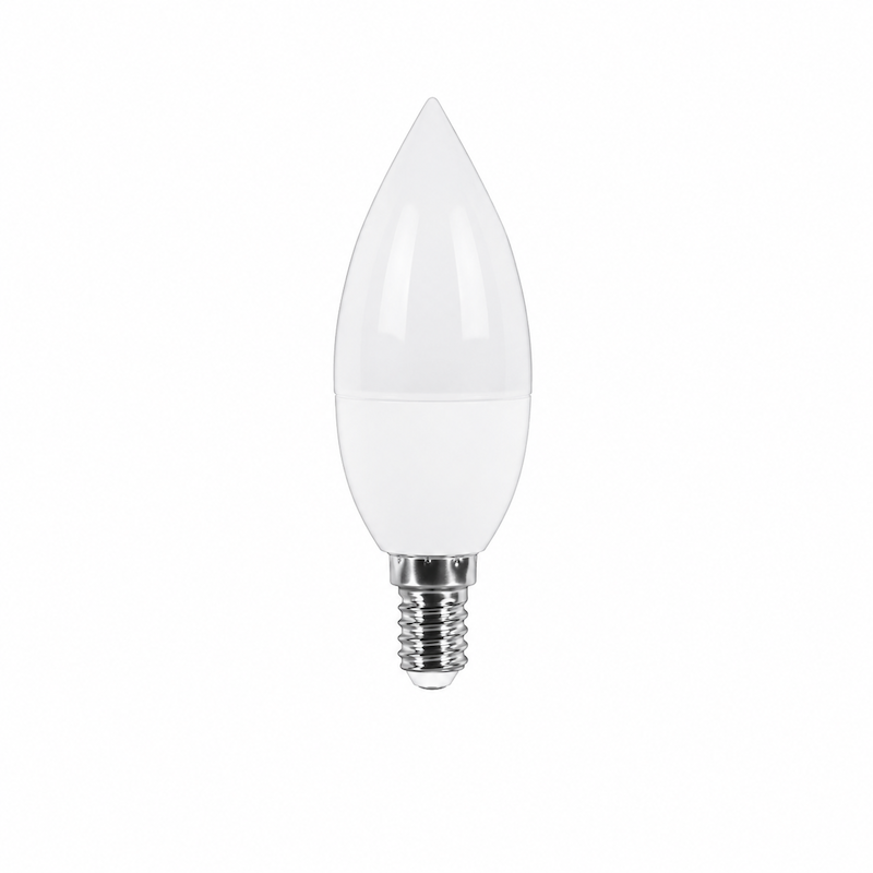 لامپ LED شمعی 6 وات مات پارس شعاع توس پایه E14