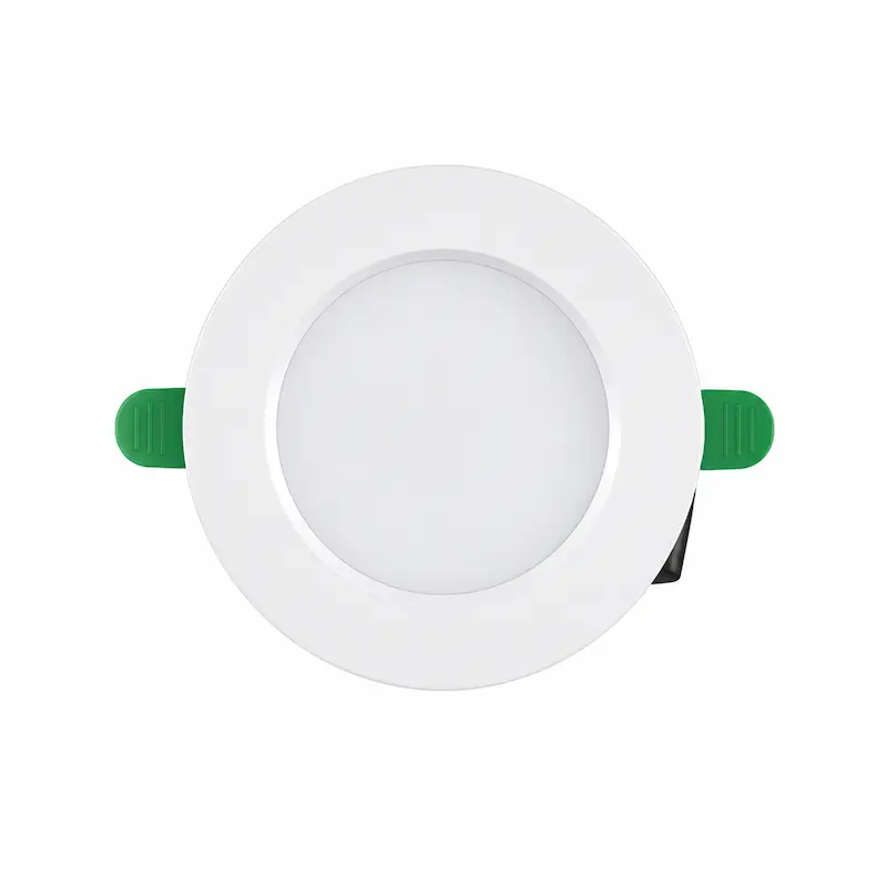 چراغ سقفی توکار 7 وات مدل پروسولاریس پارس شعاع توس از رو به رو