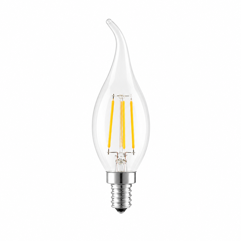 لامپ LED اشکی 4 وات فیلامنتی پارس شعاع توس E14