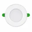 چراغ سقفی توکار پرو گلاریس 7 وات دایره ای پارس شعاع توس