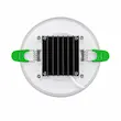 پشت چراغ سقفی توکار پرو گلاریس 7 وات دایره ای پارس شعاع توس
