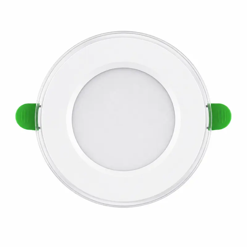 چراغ سقفی توکار پرو گلاریس 9 وات دایره ای پارس شعاع توس