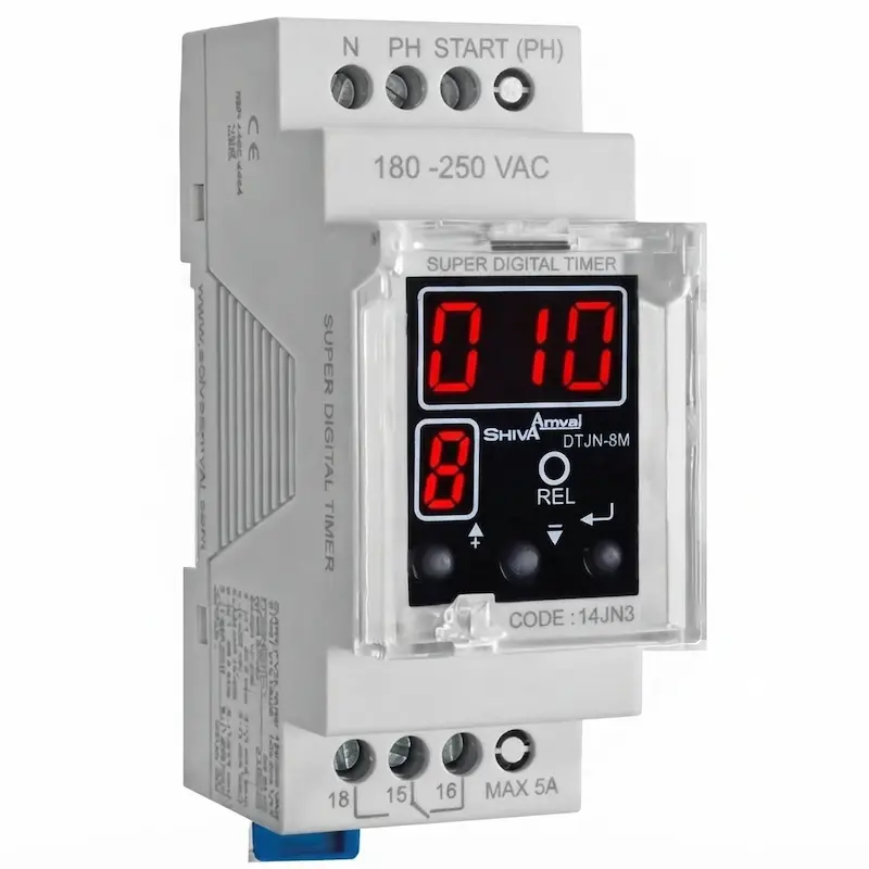 سوپر تایمر دیجیتال سری N شیوا امواج مدل DTJN-8M کد 14JN3