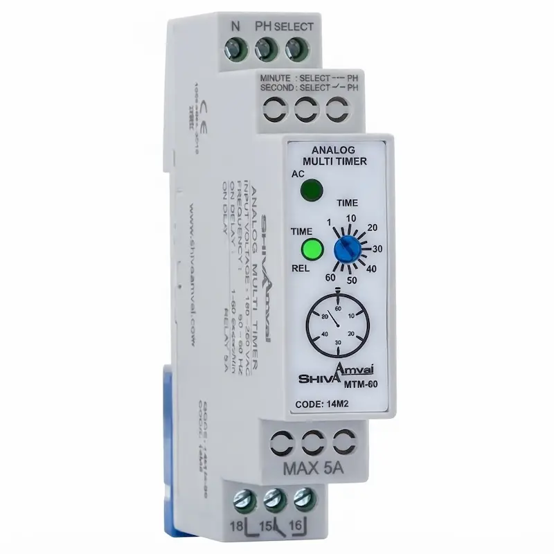 مولتی تایمر آنالوگ سری M شیوا امواج مدل MTM-60 کد 14M2